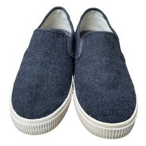 Toms Men's Wool Loafer in Charcoal Size 9.5‎